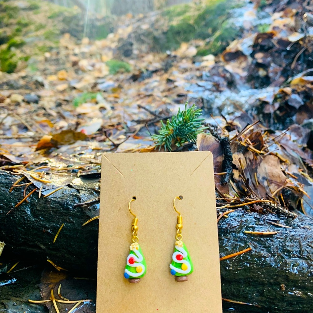 Grinch’s Christmas Tree Earrings